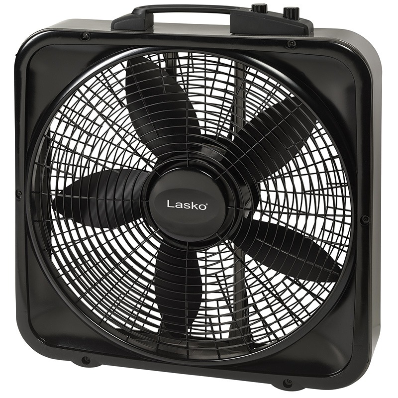 Lasko 20″ Weather-Shield® Select Box Fan with Thermostat model B20570