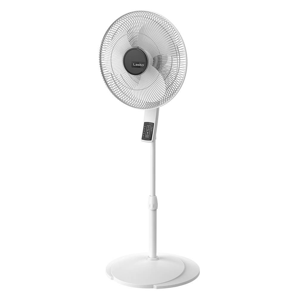 Lasko Pedestal Fan with Remote Oscillation and Thermostat, model S16614