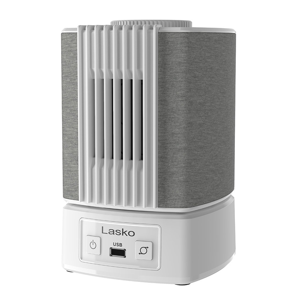 Lasko SB101 Slumber Breeze 2-in-1 Fan and White Noise Machine, white