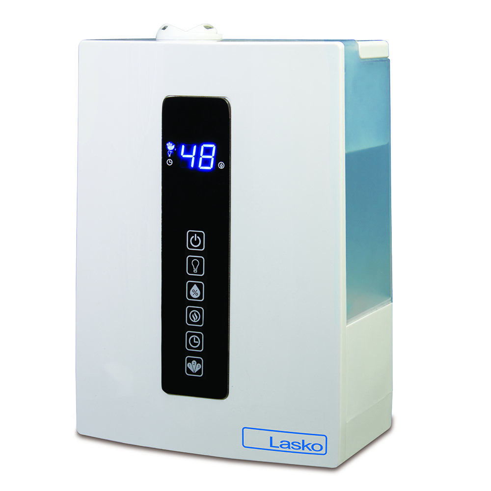 Lasko Quiet Ultrasonic Digital Warm and Cool Mist Humidifier Model UH300