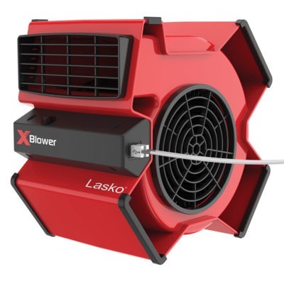 Lasko X-Blower™ Multi-Position Utility Blower Fan in Red Color Model X12900